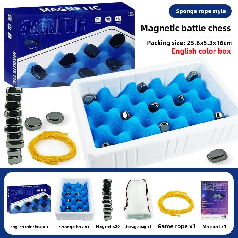 Magnetic Chess, Educational Toys, Stepping on Thunder, Magnetic Induction, Parent-Child Interaction, Children's Table Games, Magnetic Effect Chess