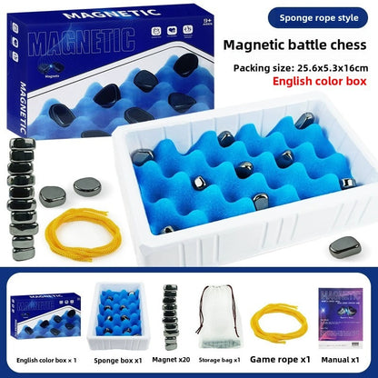 Scacchi magnetici, giocattoli educativi, Stepping on Thunder, induzione magnetica, interazione genitori-figli, giochi da tavolo per bambini, scacchi con effetto magnetico