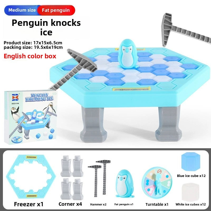 Pinguin-Eisbrecher-Spielzeug Knock Ice Penguins Icebreaker Penguins Save the Penguins Interaktives Eltern-Kind-Spielzeug für den Desktop von Kindern