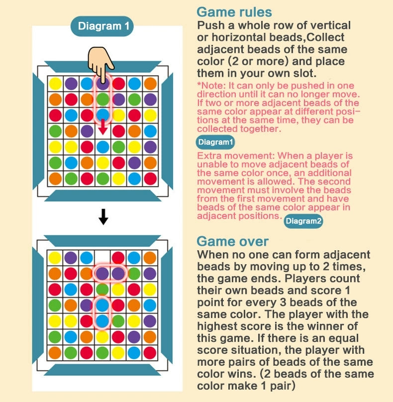 Divertente e colorato gioco di eliminazione arcobaleno, gioco di eliminazione felice interattivo genitore-bambino, giocattolo da battaglia del gioco di eliminazione arcobaleno