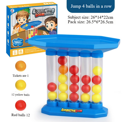 Bounce Fun Four-Ball Parent-Child Leisure Interactive Educational Desktop Basketball Game Catapult Toy